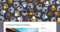 Desktop Screenshot of muddydogpaws.com